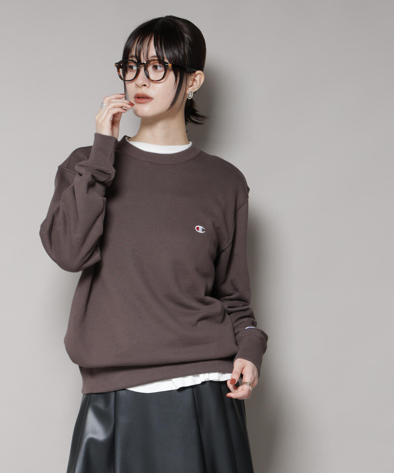 Champion/CREW NECK SWEATSHIRT 6715223037