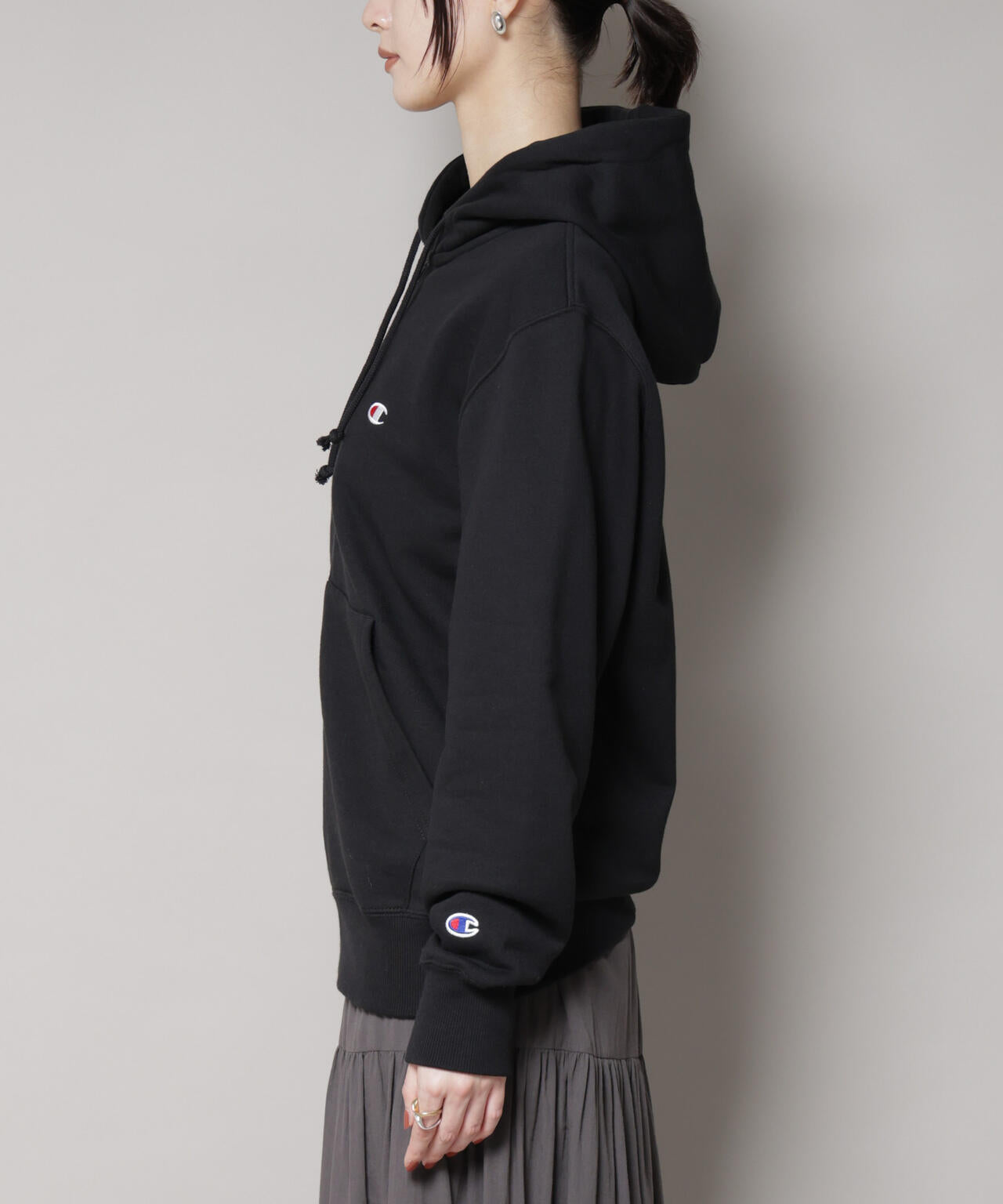 Champion/ZIP HOODED SWEATSHIRT 6715223038