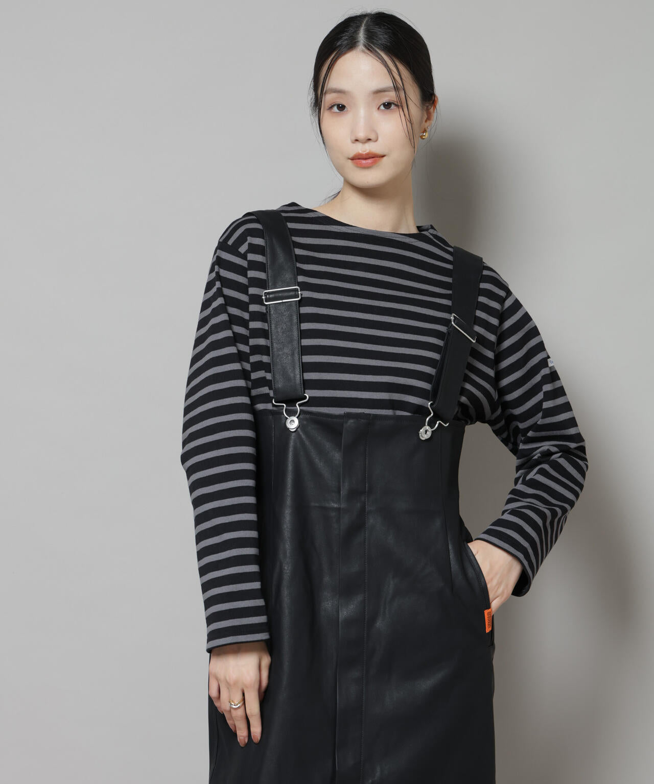 ORCIVAL / CREW NECK L/S P.O.