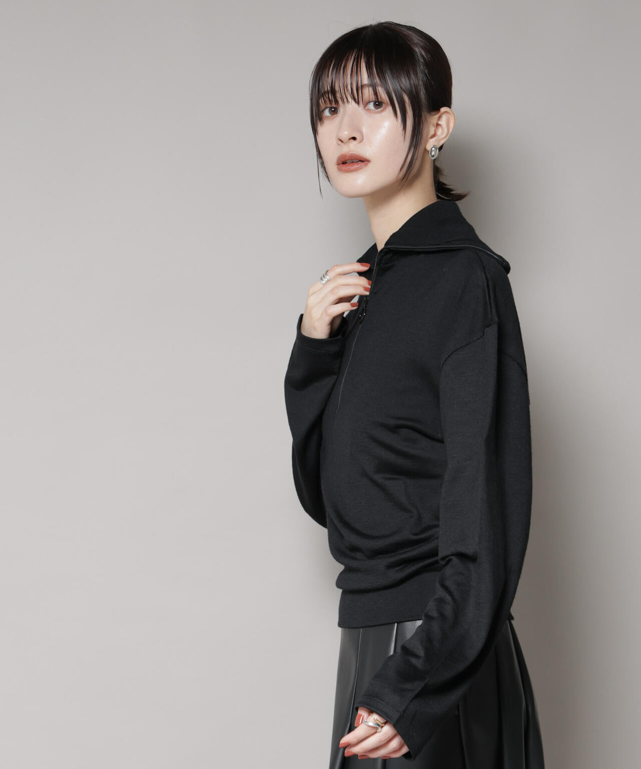 ANTHEM A/WOOL VOLUME SLEEVE JERSEY 6715223040