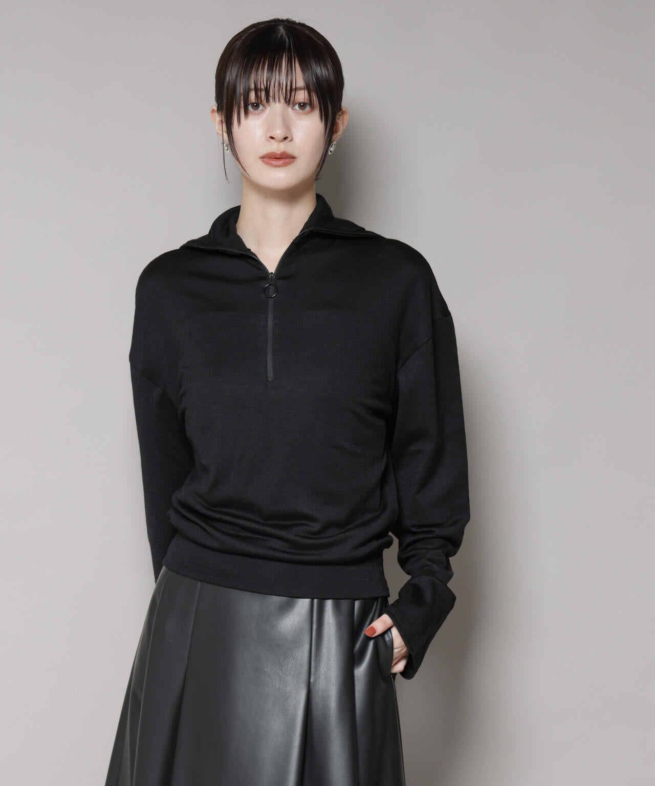 ANTHEM A/WOOL VOLUME SLEEVE JERSEY 6715223040