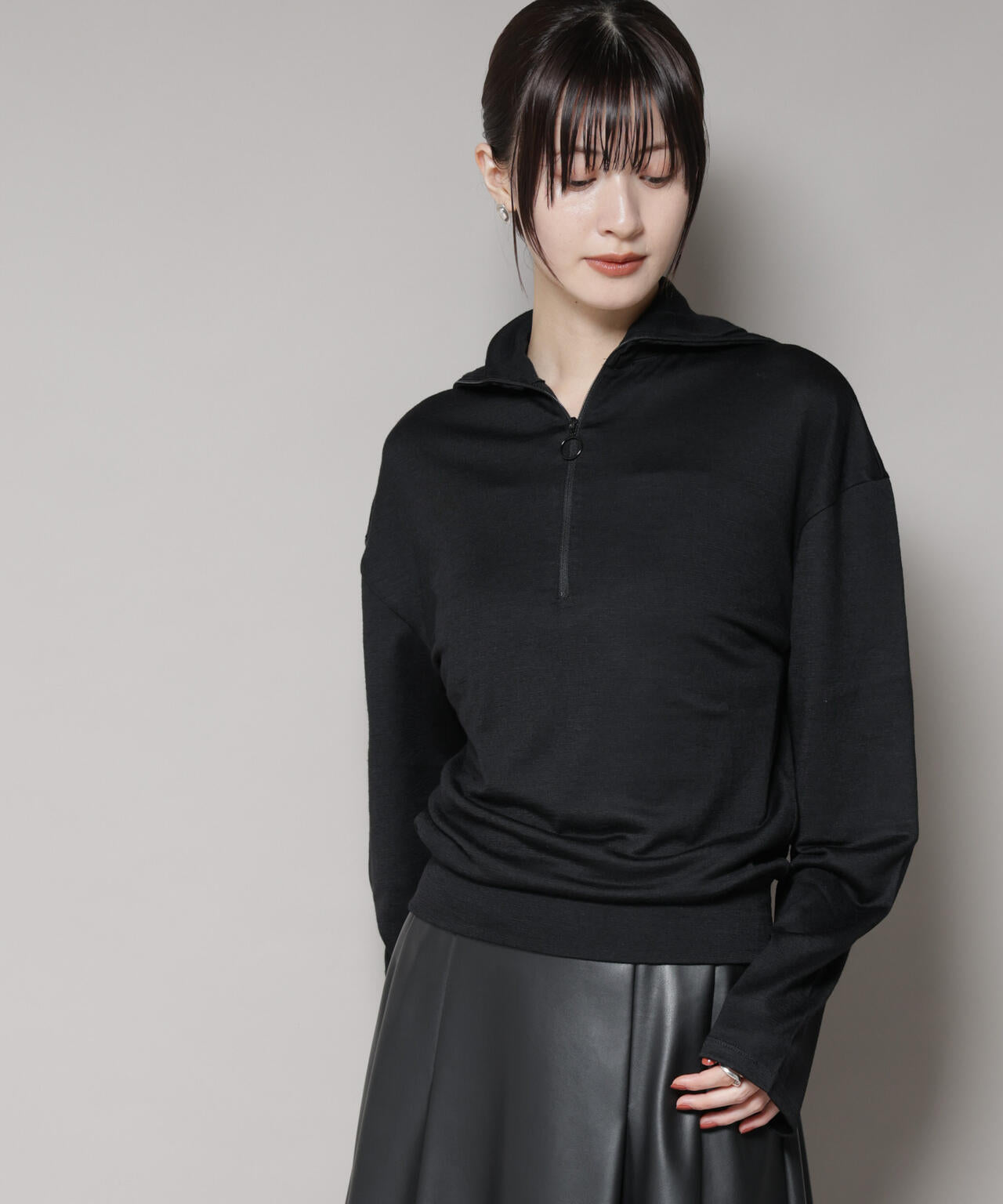 ANTHEM A/WOOL VOLUME SLEEVE JERSEY 6715223040