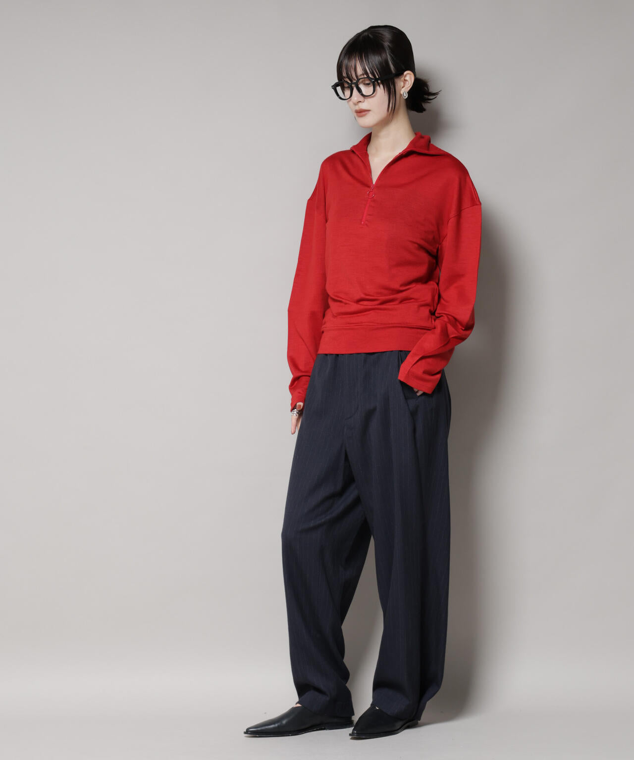 ANTHEM A/WOOL VOLUME SLEEVE JERSEY 6715223040