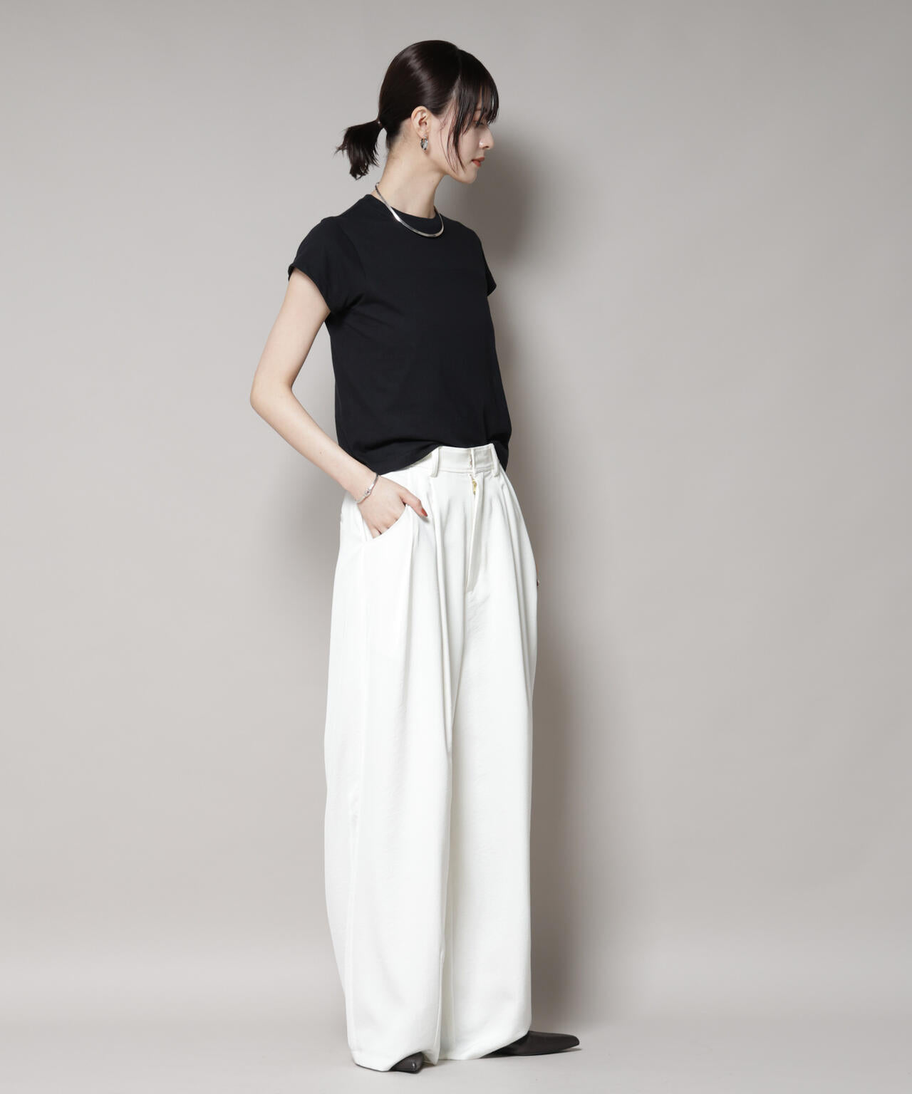 Hanes/Hanes×DODOJEAN 2P クルーネックTシャツ 6715223041