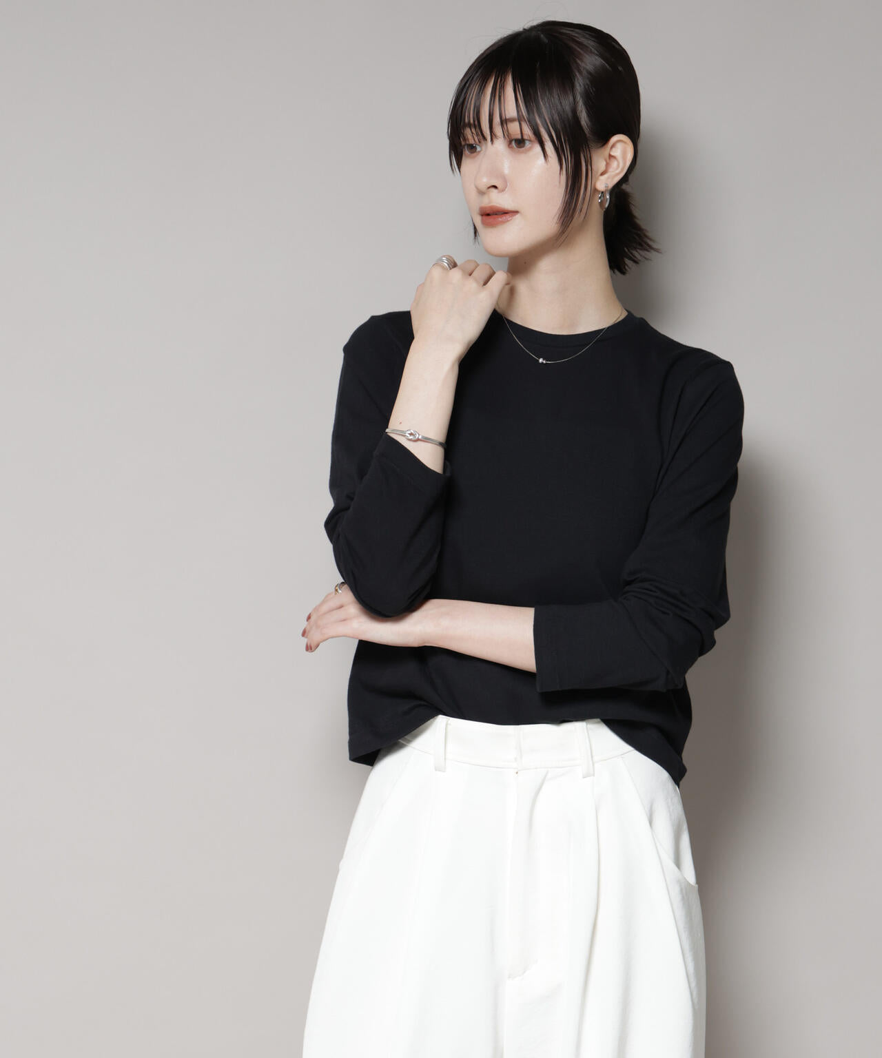 Hanes/Hanes×DODOJEAN 2P クルーネックTシャツ 6715223041