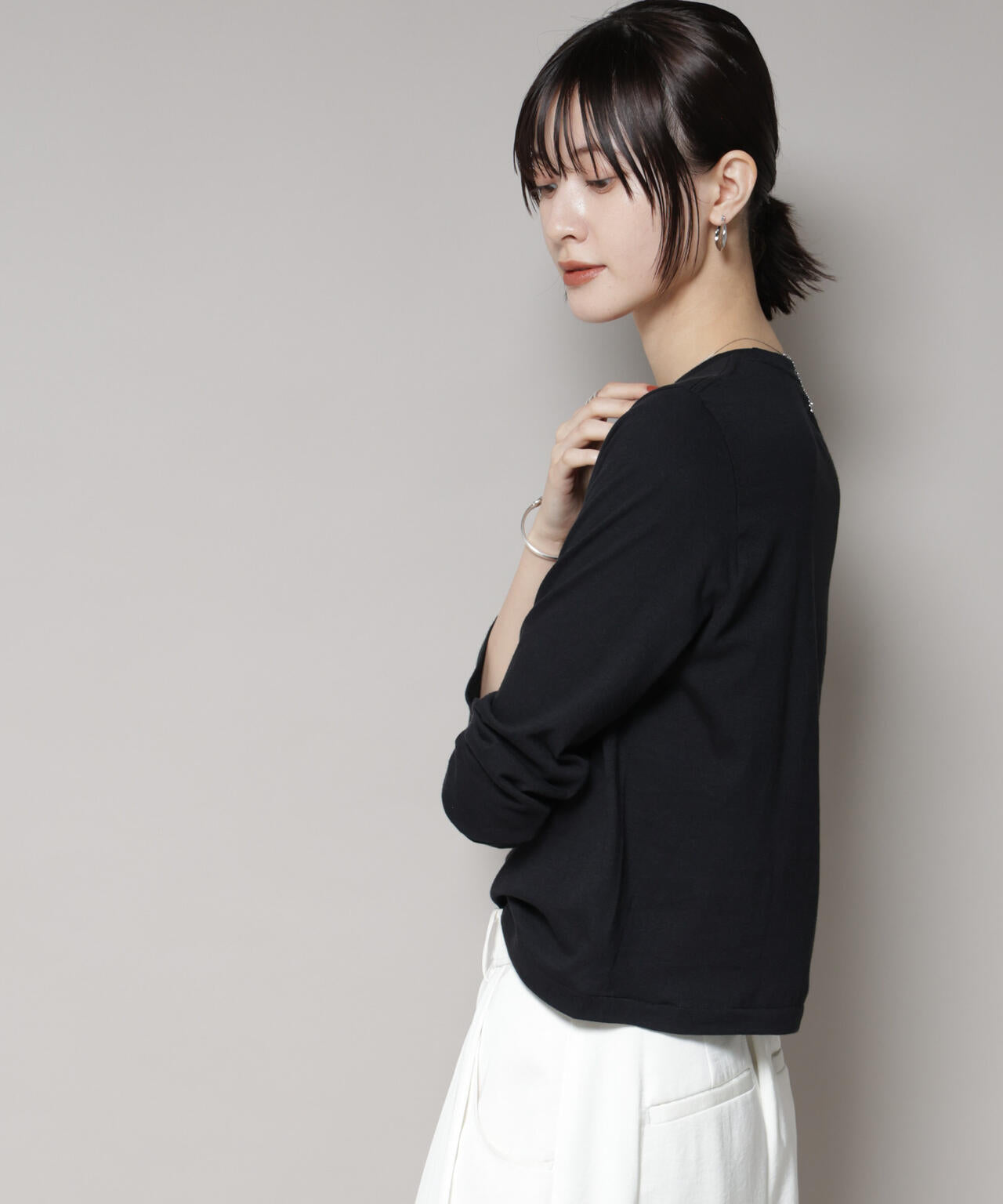 Hanes/Hanes×DODOJEAN 2P クルーネックTシャツ 6715223041