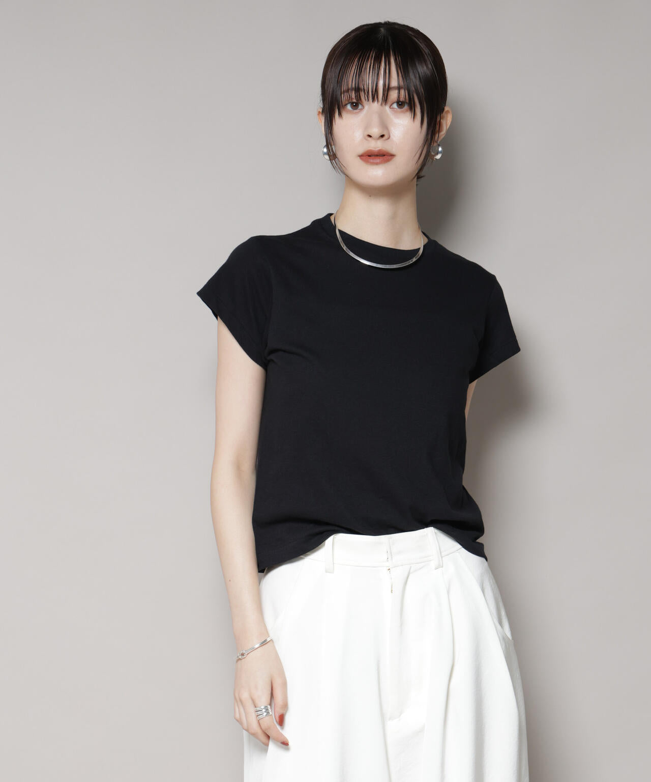 Hanes/Hanes×DODOJEAN 2P クルーネックTシャツ 6715223041