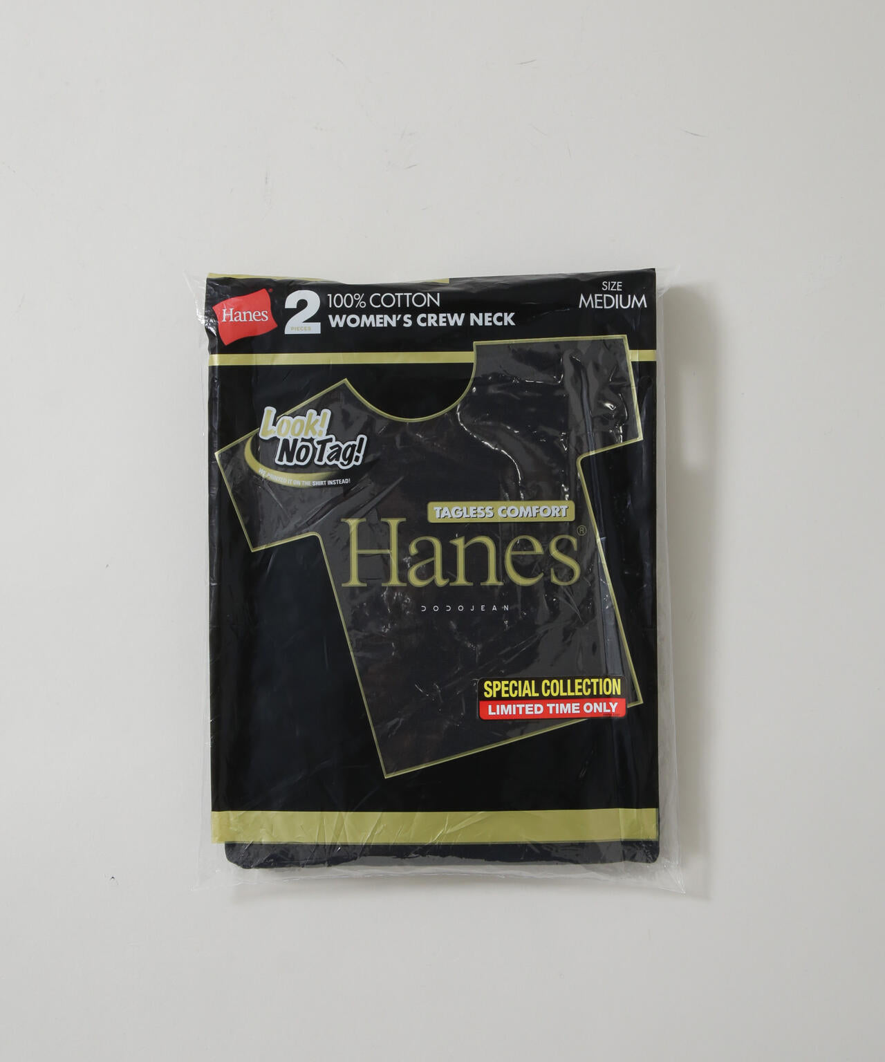Hanes/Hanes×DODOJEAN 2P クルーネックTシャツ 6715223041