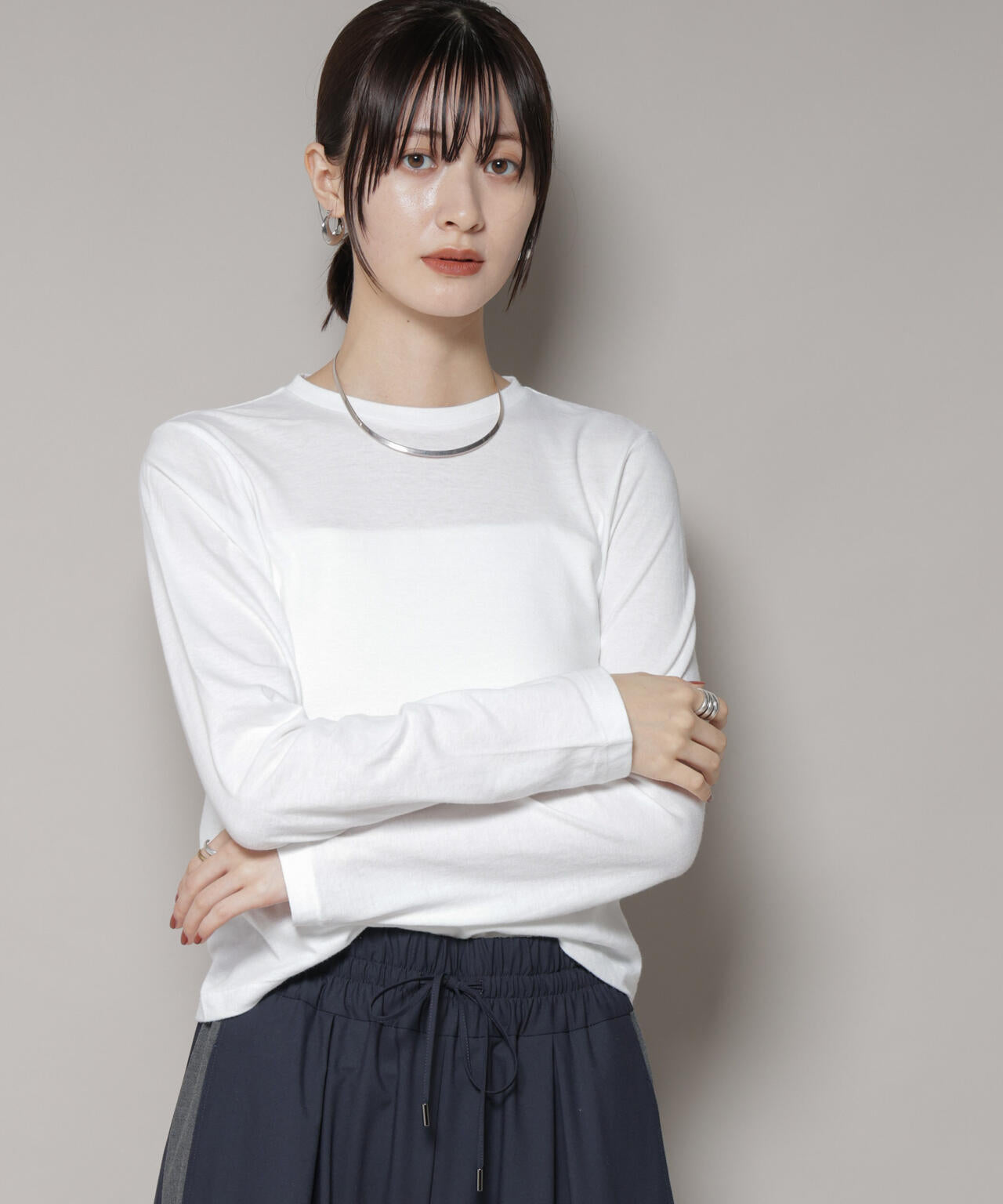 Hanes/Hanes×DODOJEAN 2P クルーネックTシャツ 6715223041