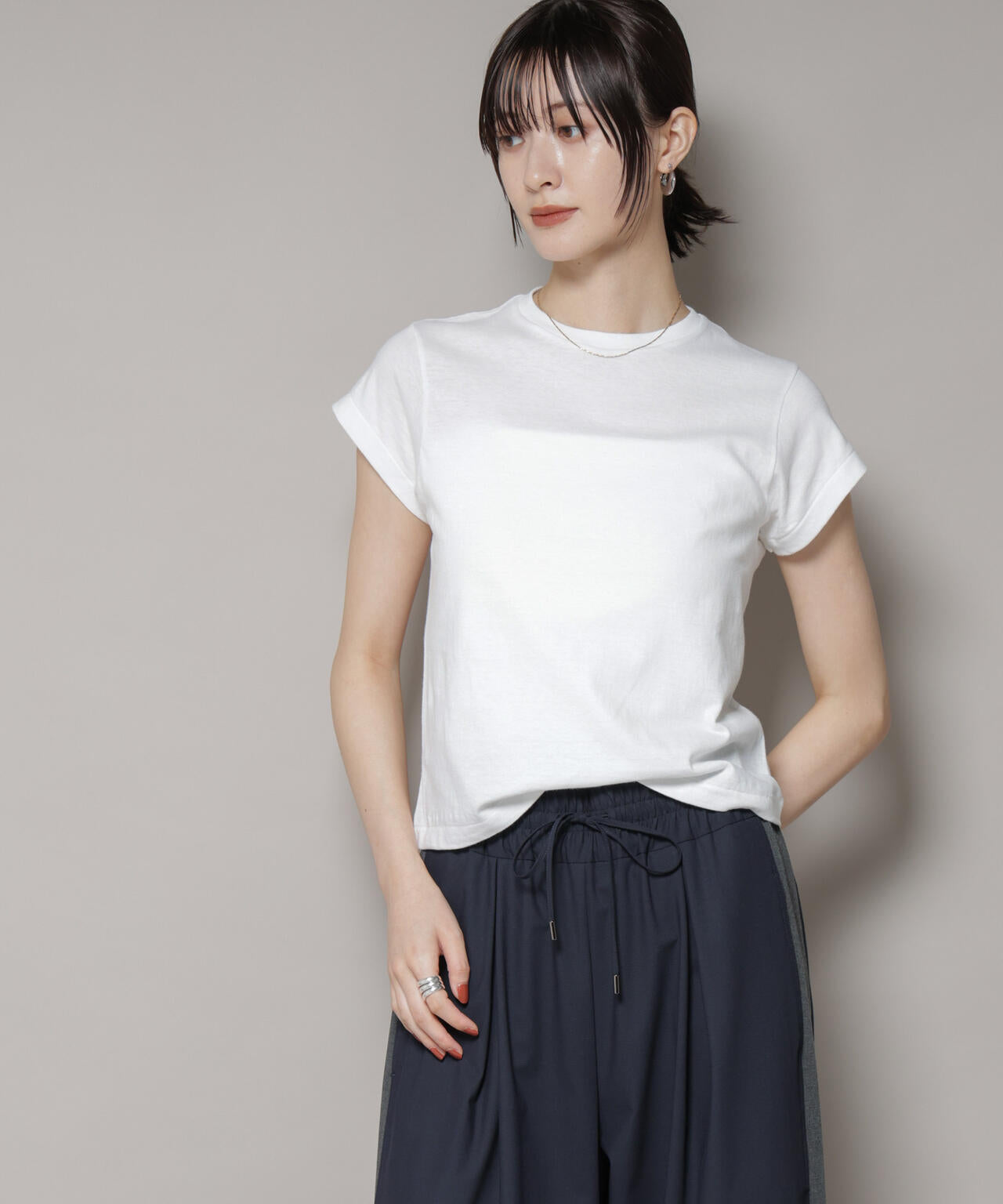 Hanes/Hanes×DODOJEAN 2P クルーネックTシャツ 6715223041