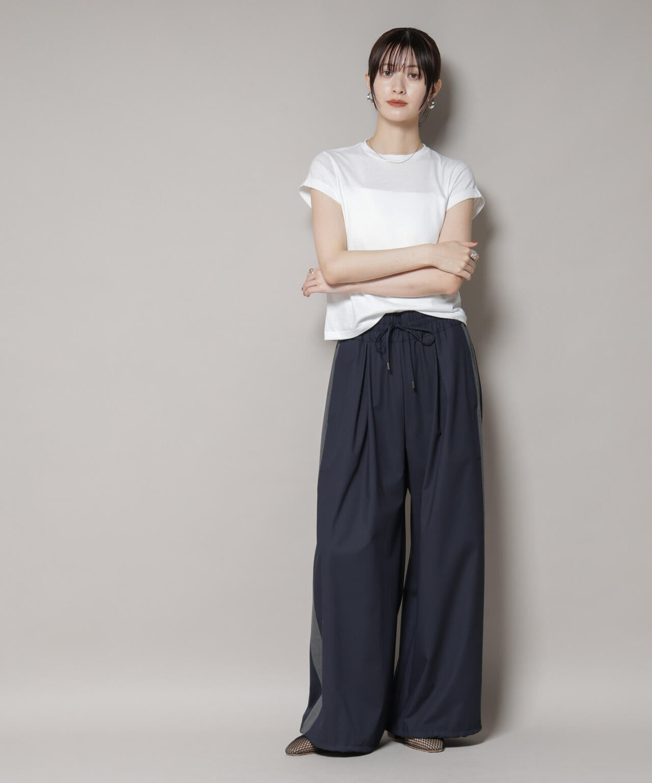 Hanes/Hanes×DODOJEAN 2P クルーネックTシャツ 6715223041