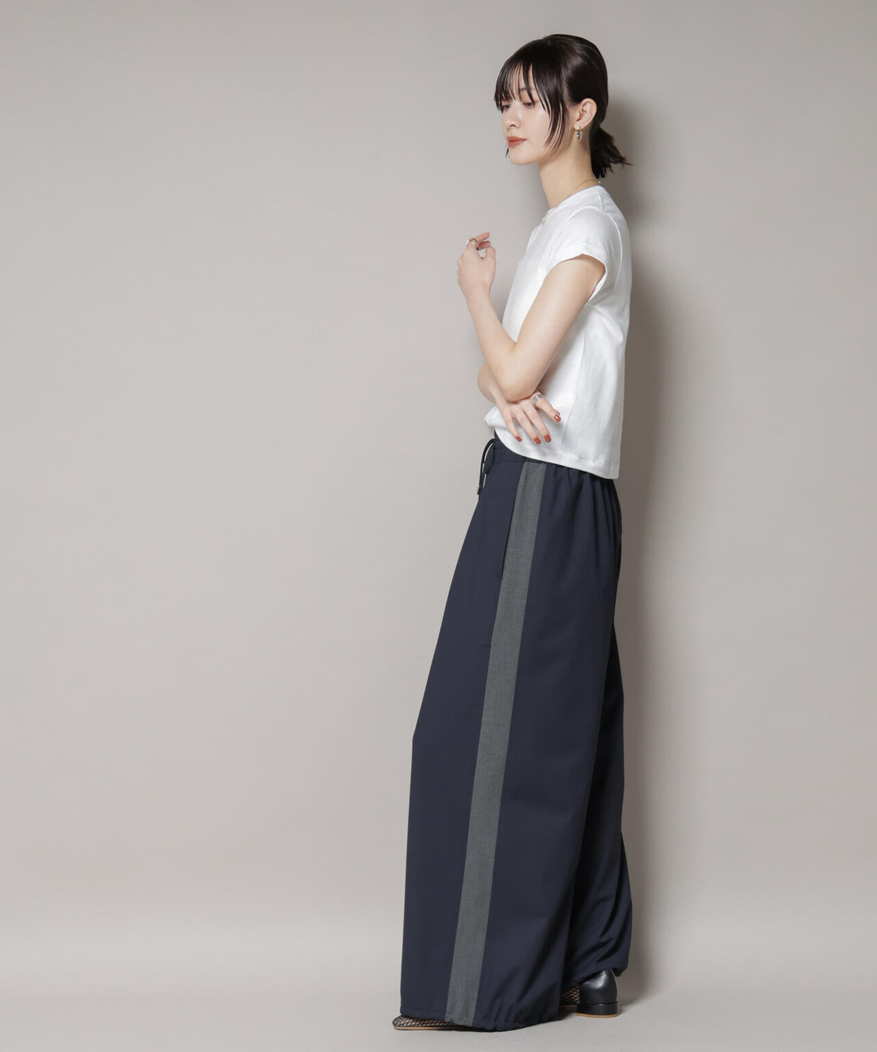 Hanes/Hanes×DODOJEAN 2P クルーネックTシャツ 6715223041