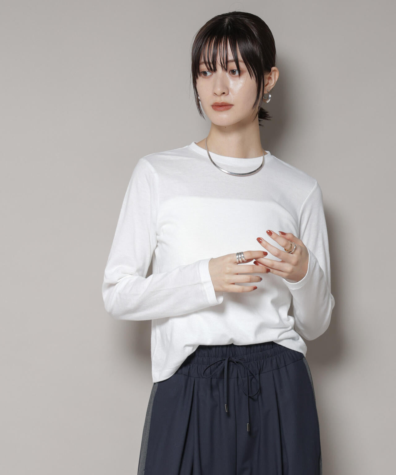 Hanes/Hanes×DODOJEAN 2P クルーネックTシャツ 6715223041