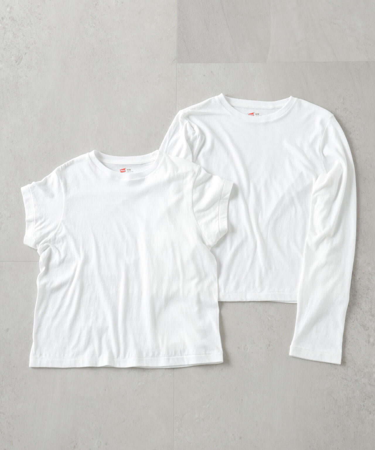 Hanes/Hanes×DODOJEAN 2P クルーネックTシャツ 6715223041