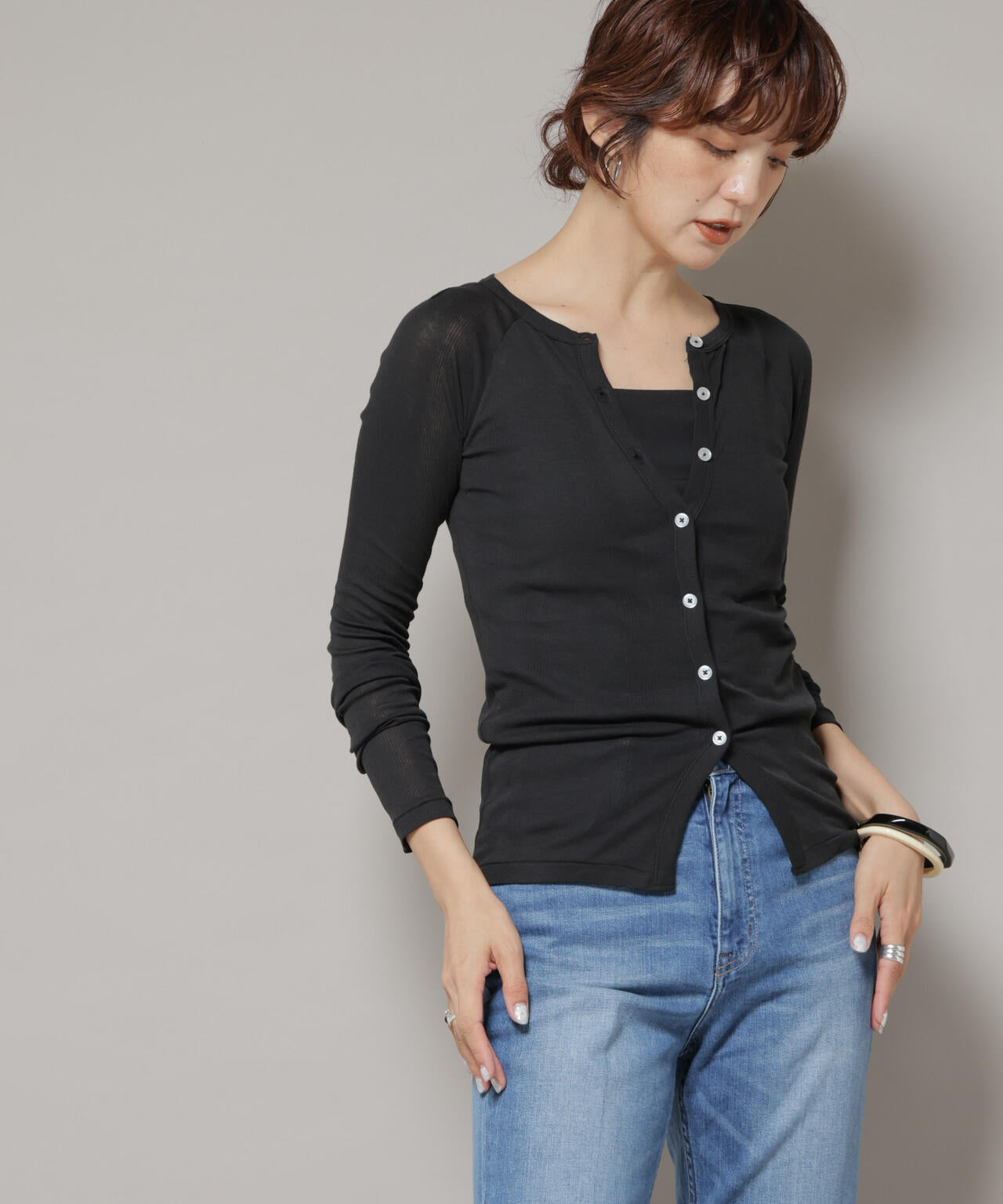 Robert P. Miller/Light Prib Cardigan 6715223044