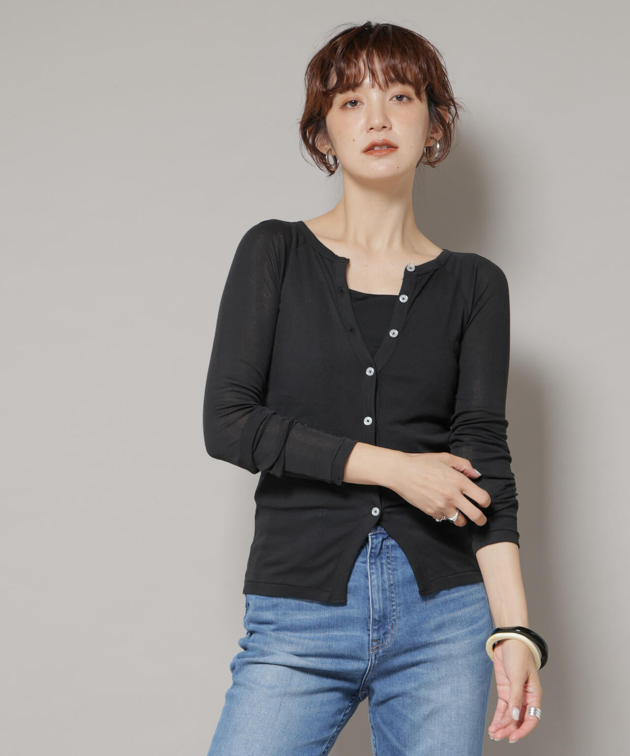 Robert P. Miller/Light Prib Cardigan 6715223044