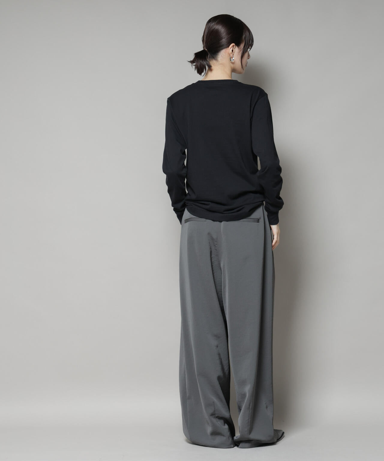 Hanes/2P Japan Fit クルーネックロングスリーブTシャツ 6715223046