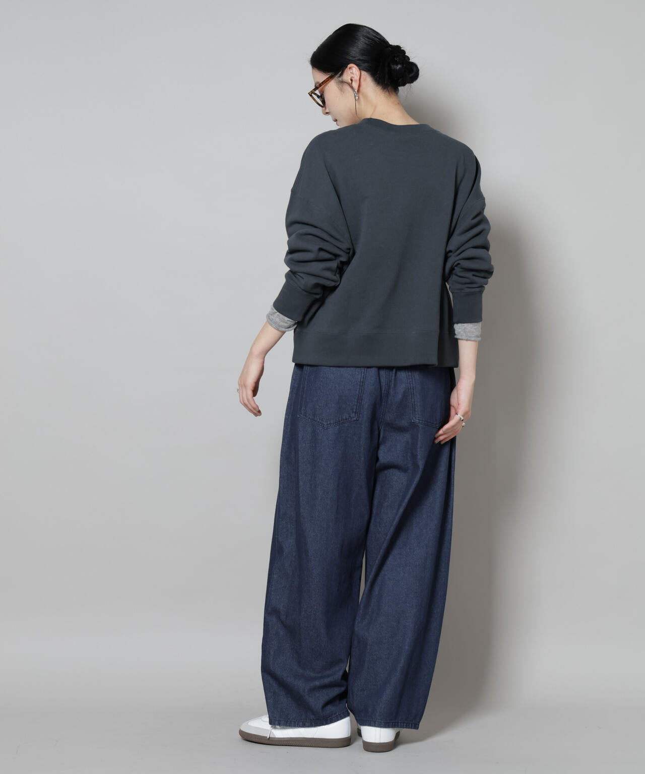 RUSSELL ATHLETIC/別注 Mini Logo Crewneck Sweat 6715223053