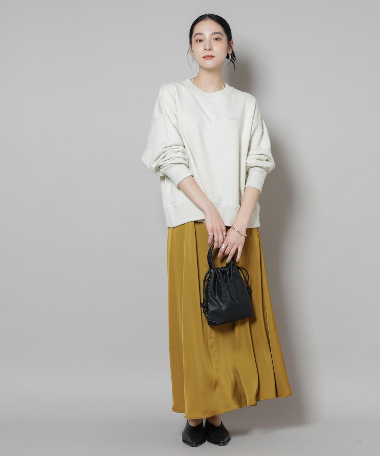 RUSSELL ATHLETIC/別注 Mini Logo Crewneck Sweat 6715223053