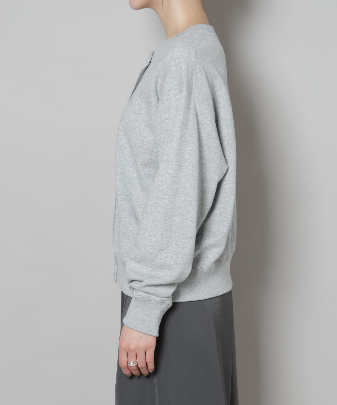 RUSSELL ATHLETIC/別注 Mini Logo Sweat Cardigan 6715223054