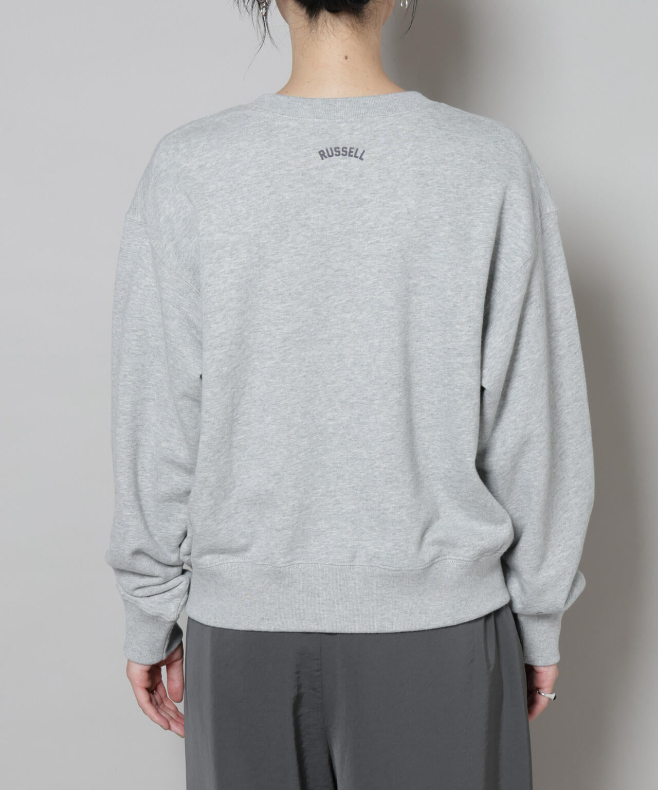 RUSSELL ATHLETIC/別注 Mini Logo Sweat Cardigan 6715223054