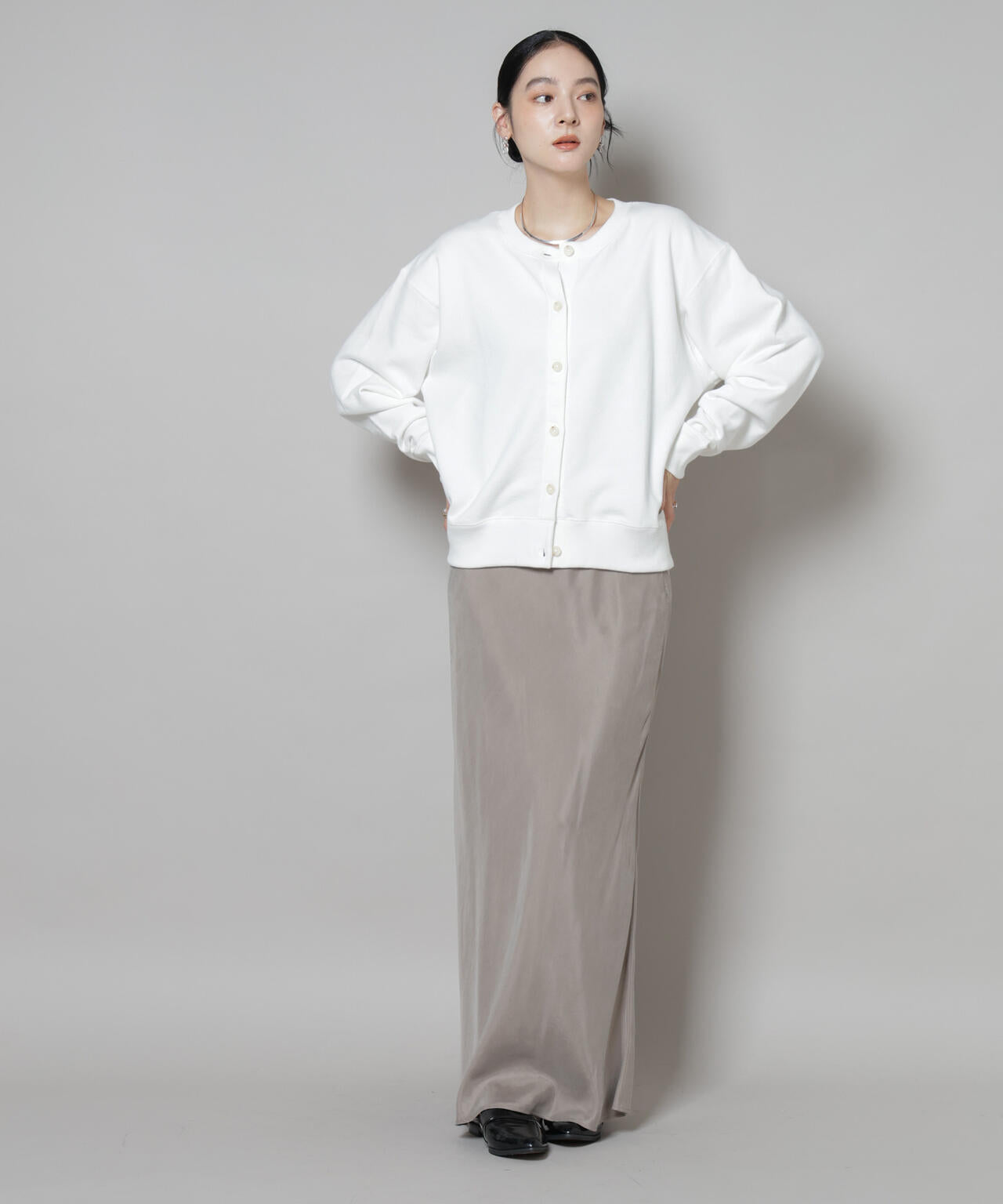 RUSSELL ATHLETIC/別注 Mini Logo Sweat Cardigan 6715223054