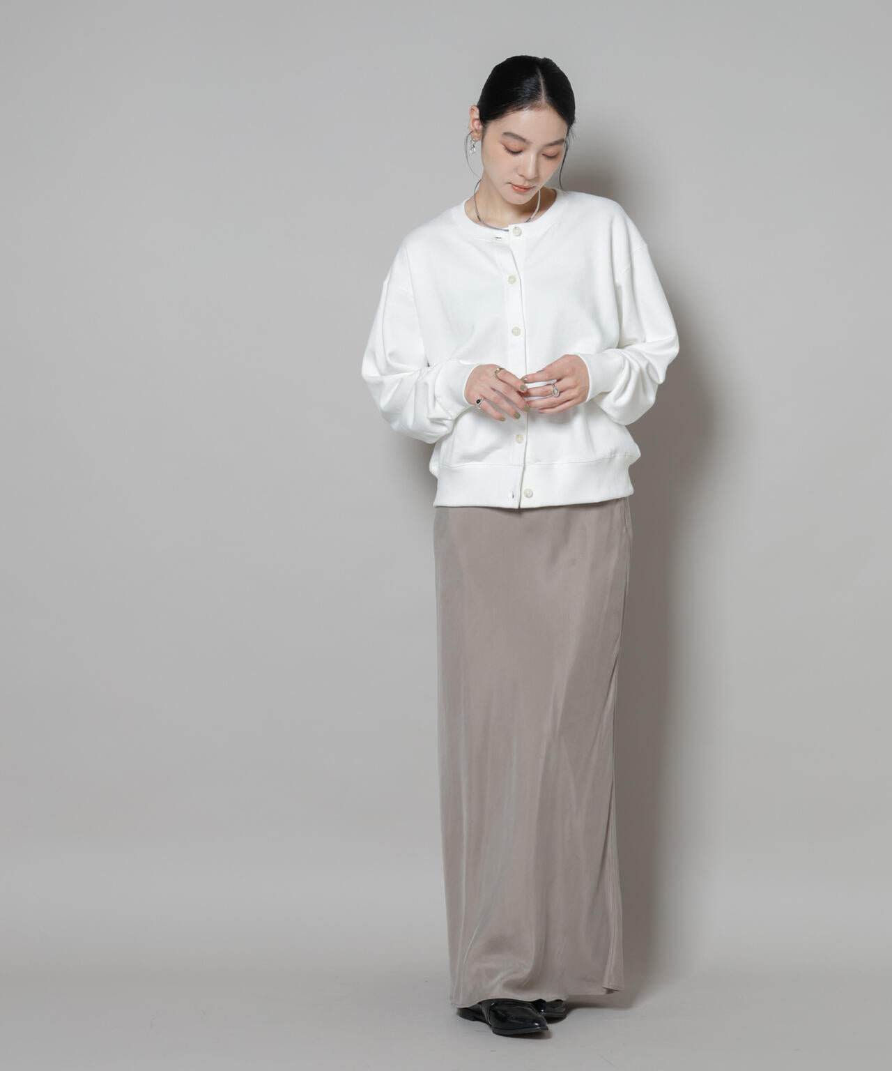 RUSSELL ATHLETIC/別注 Mini Logo Sweat Cardigan 6715223054