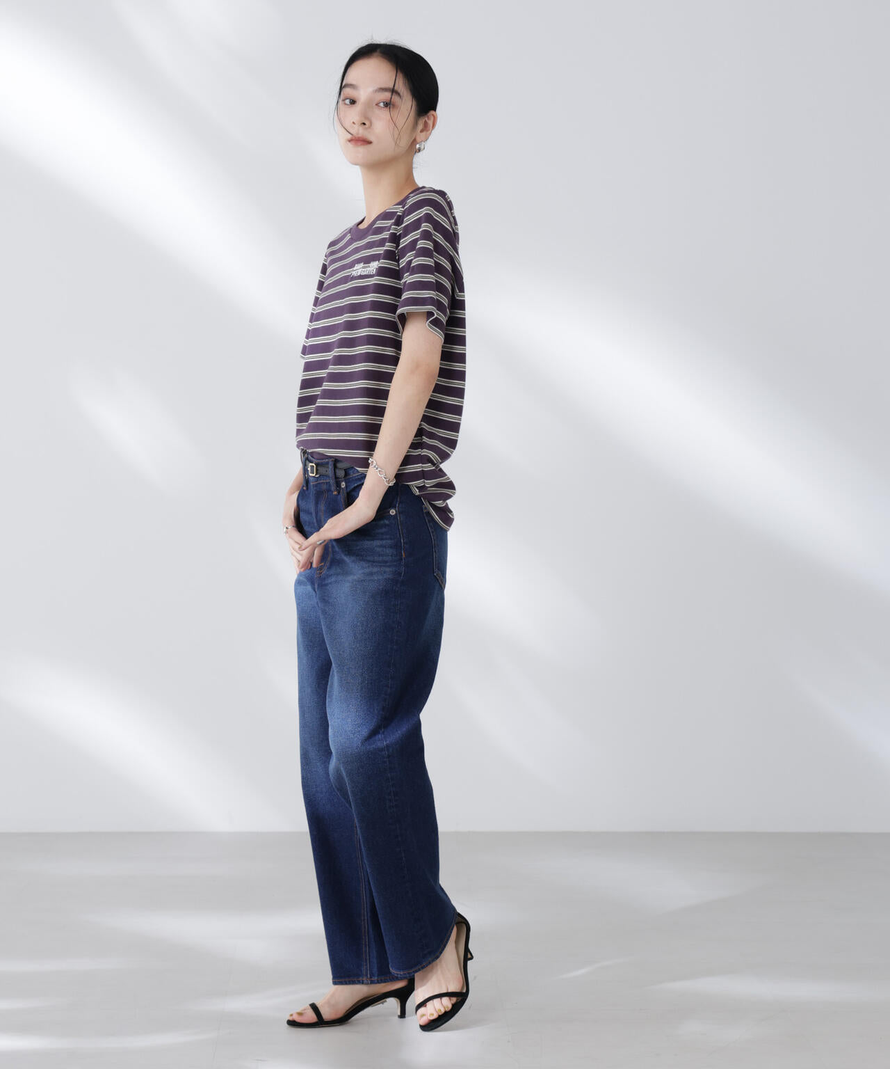 BAUM UND PFERDGARTEN/Cotton Pique Tシャツ 6715224002
