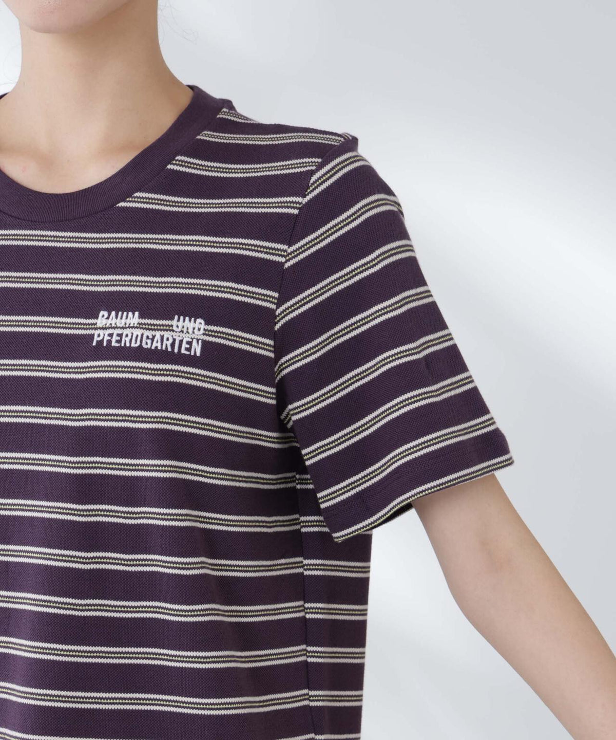 BAUM UND PFERDGARTEN/Cotton Pique Tシャツ 6715224002