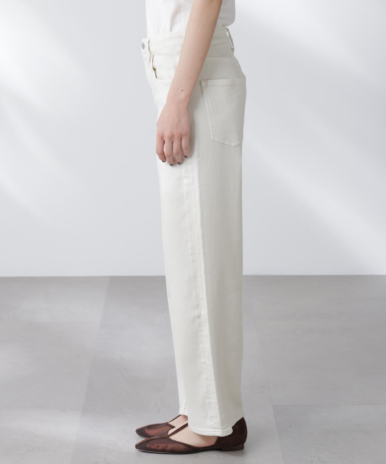 Healthy DENIM/別注 Pink Pepper Midrise ワイドデニム 6715227023