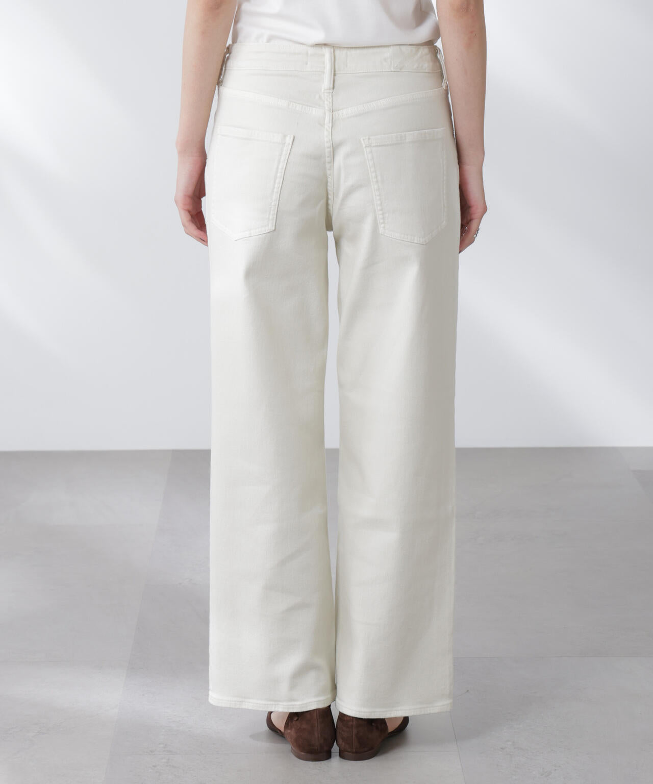 Healthy DENIM/別注 Pink Pepper Midrise ワイドデニム 6715227023