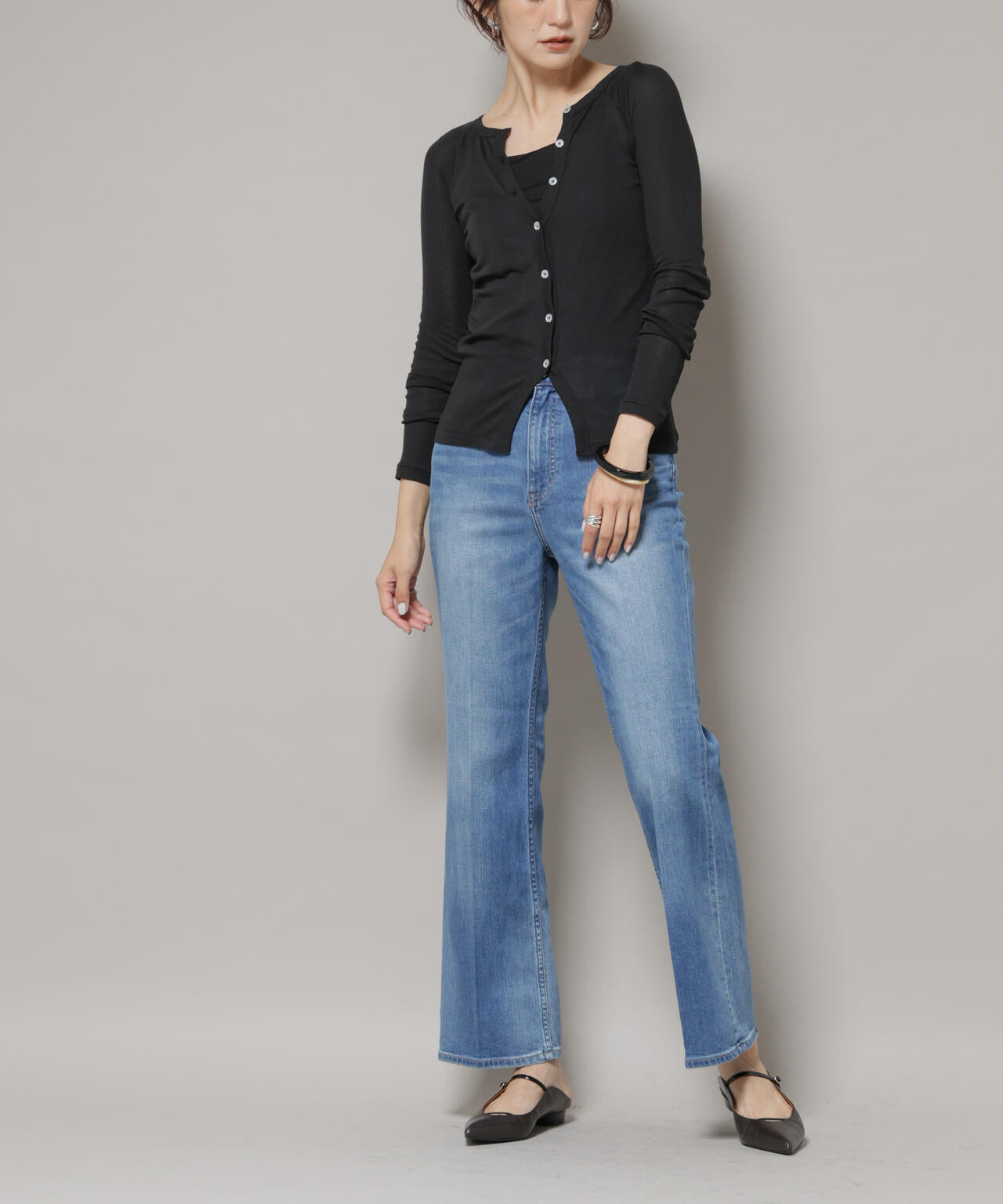 Healthy DENIM/Lotus フレアデニム 6715227025