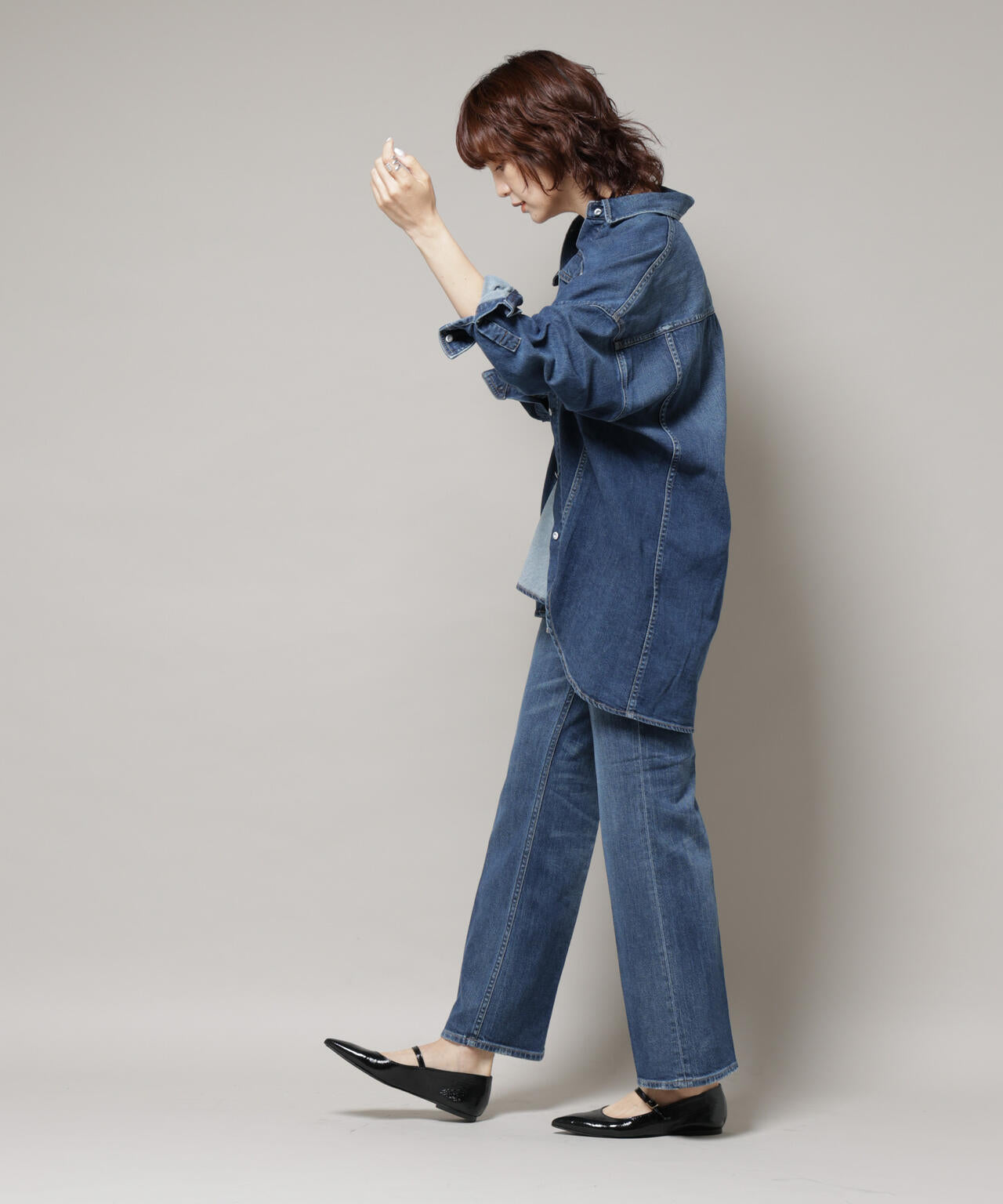 Healthy DENIM/Lotus フレアデニム 6715227025