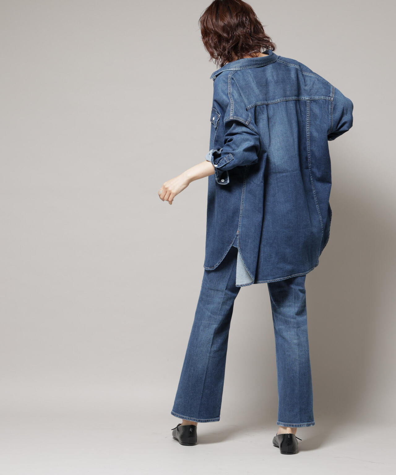 Healthy DENIM/Lotus フレアデニム 6715227025