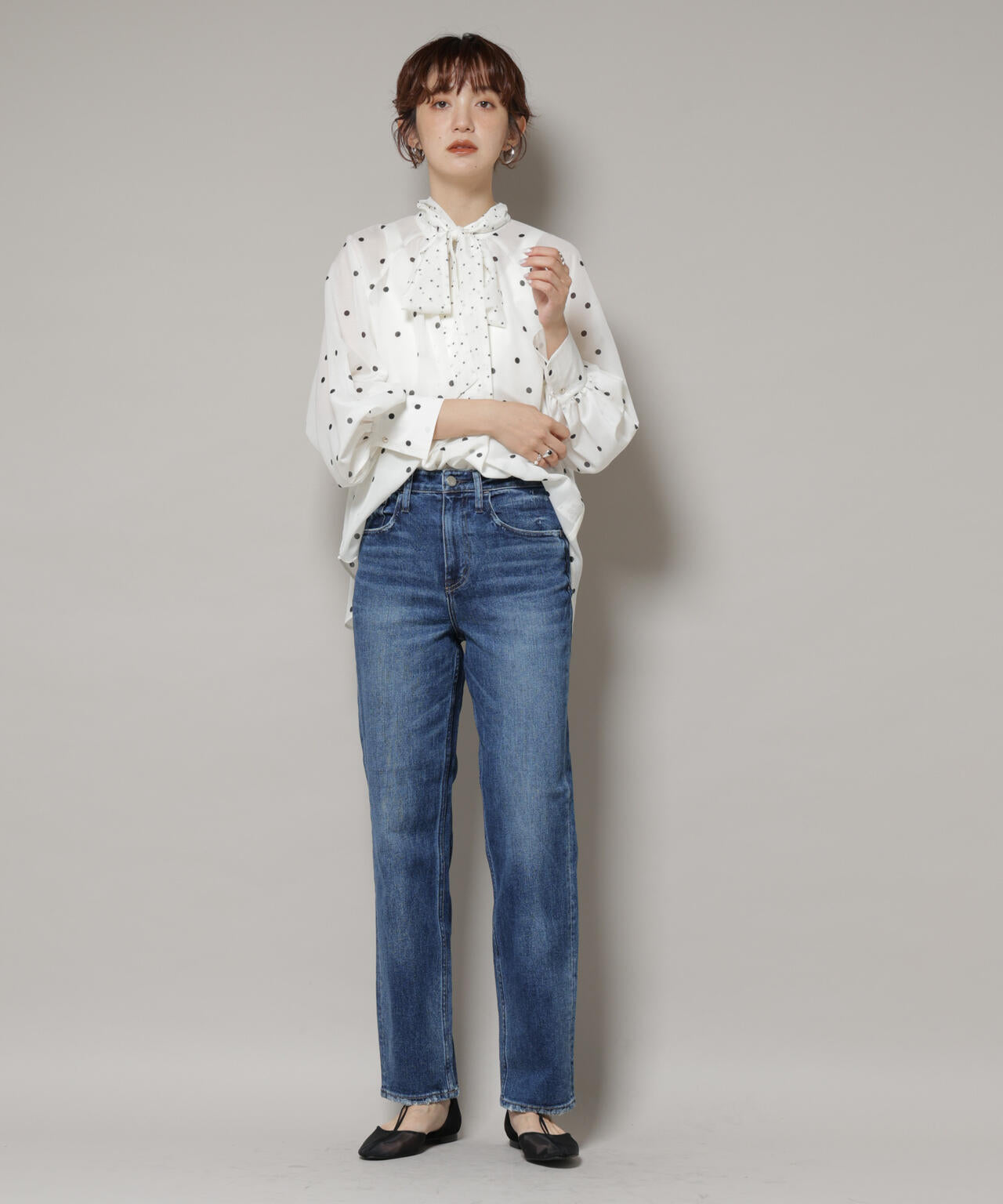 Healthy DENIM/Tallow ストレートデニム 6715227026