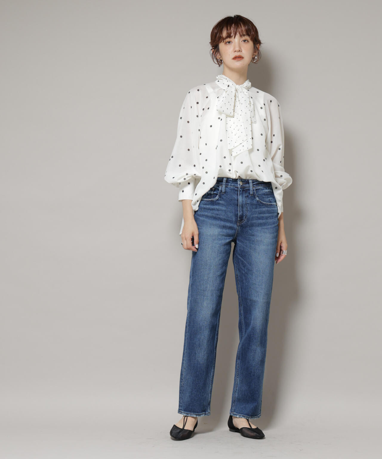 Healthy DENIM/Tallow ストレートデニム 6715227026