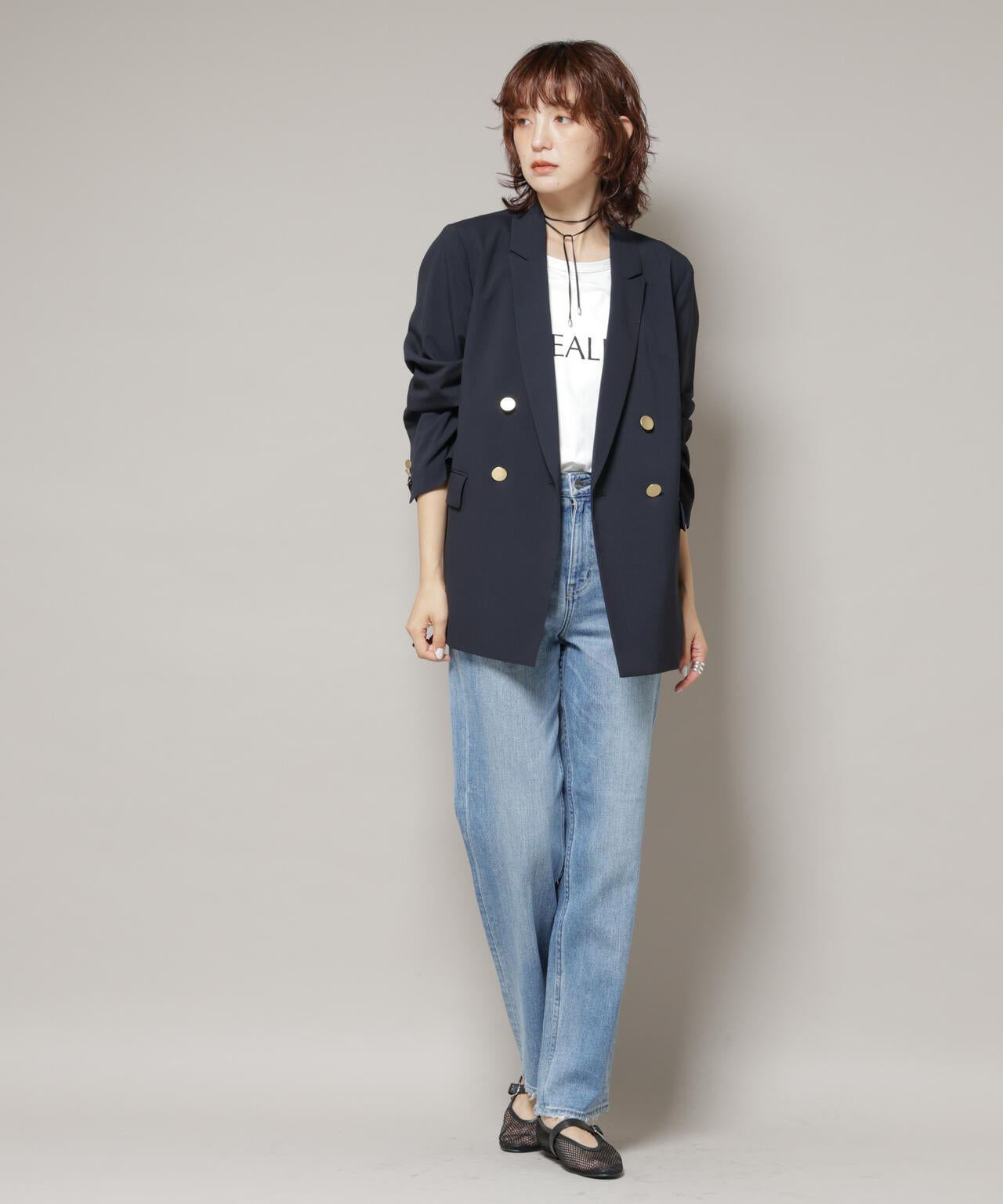 Healthy DENIM/Tallow ストレートデニム 6715227026