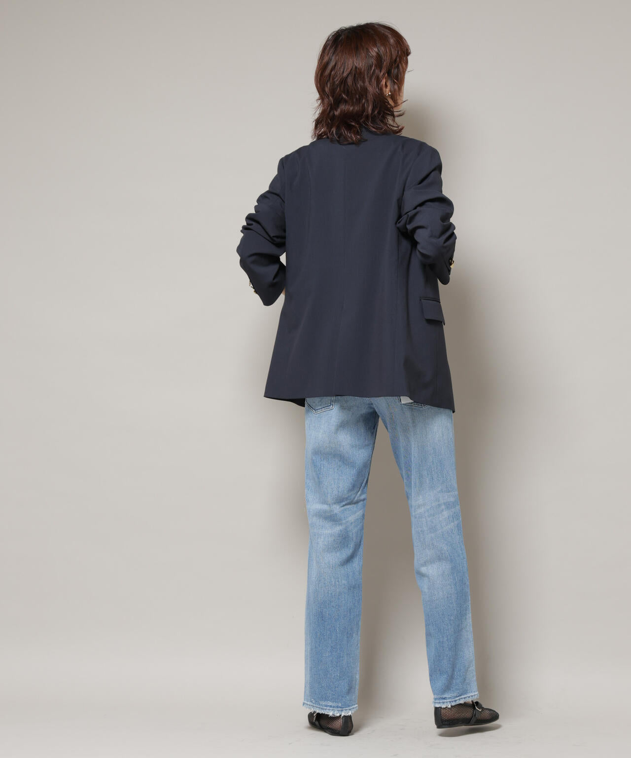 Healthy DENIM/Tallow ストレートデニム 6715227026