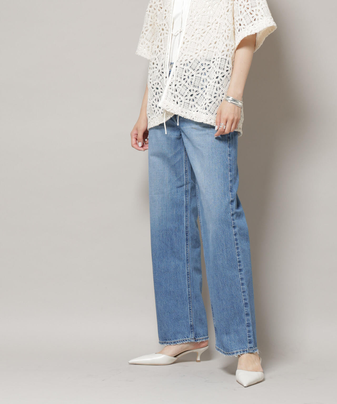 希少品★入手困難♪【LV】トレーナー ダミエ ポップ ブルー upper hights / THE NIECE MID-RISE ブルー