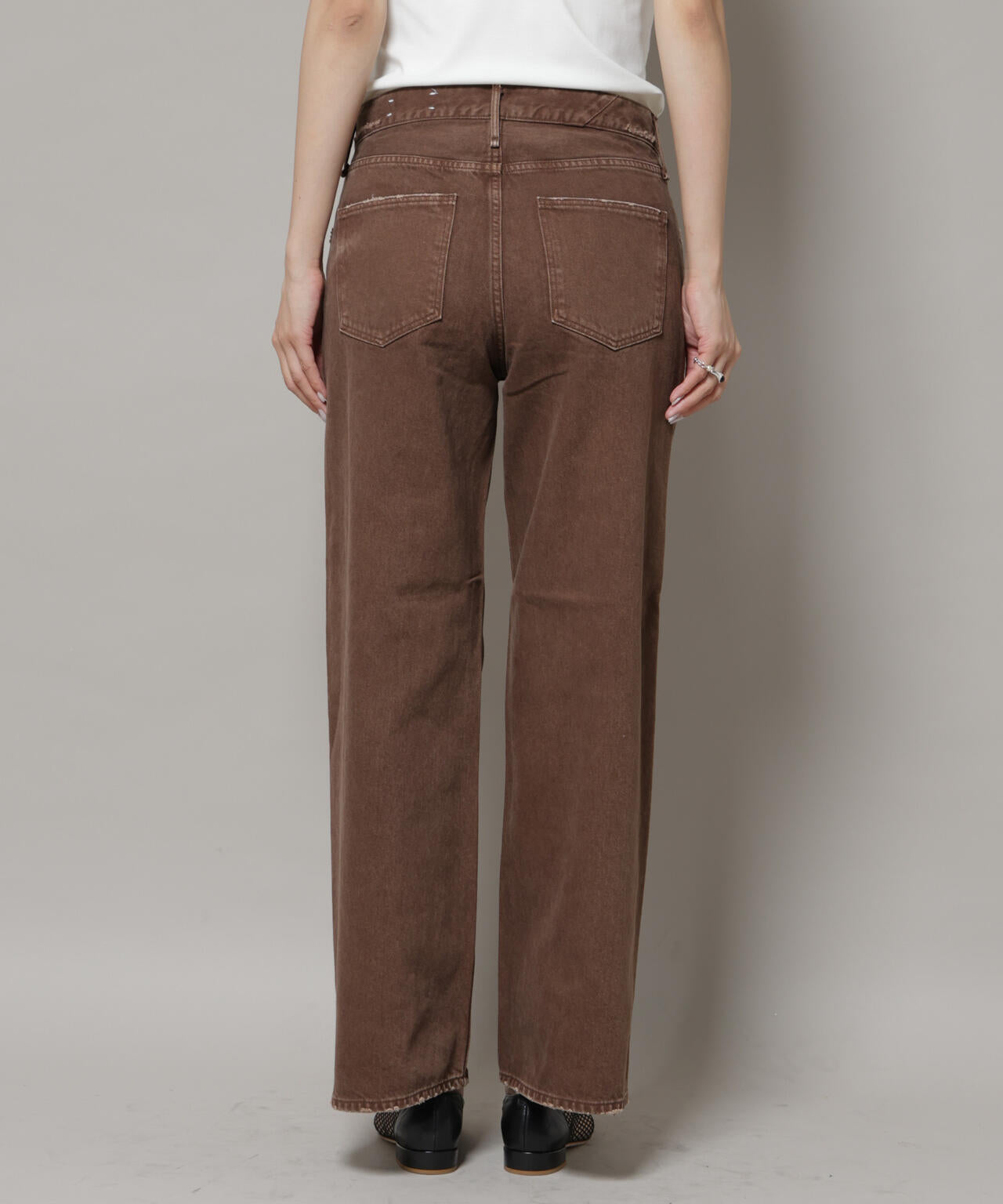 upper hights/THE NIECE MID-RISE ブラウン 6715227029