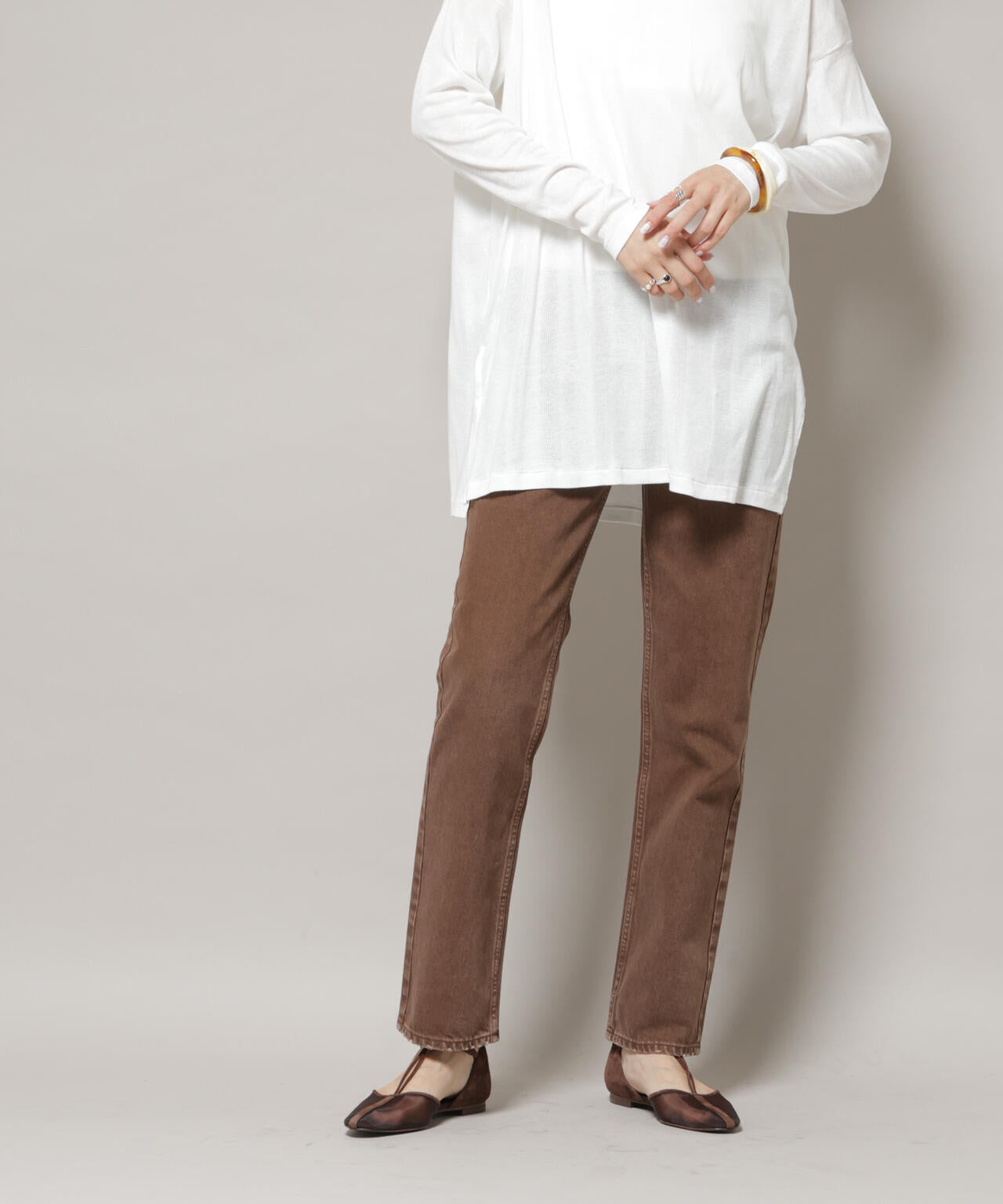 upper hights/THE ELISA ブラウン 6715227031