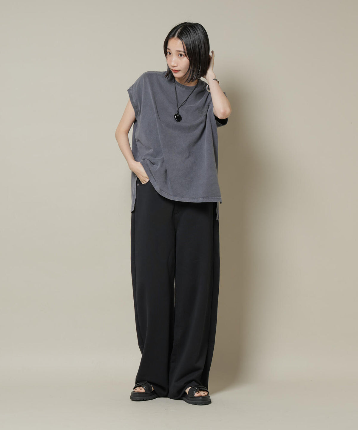 upper hights/THE LIDDY イージーワイドストレート 6715227032