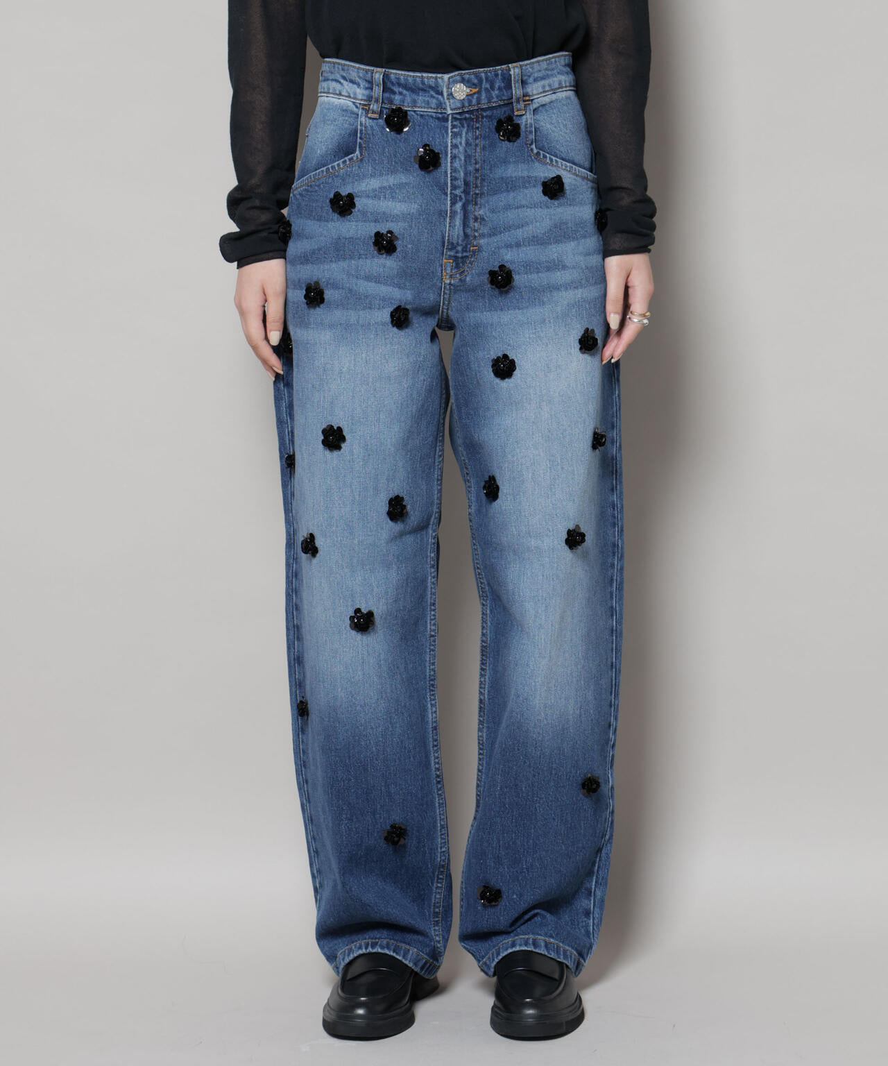 BAUM UND PFERDGARTEN/Fancy Denim パンツ(セットアップ可) 6715227046