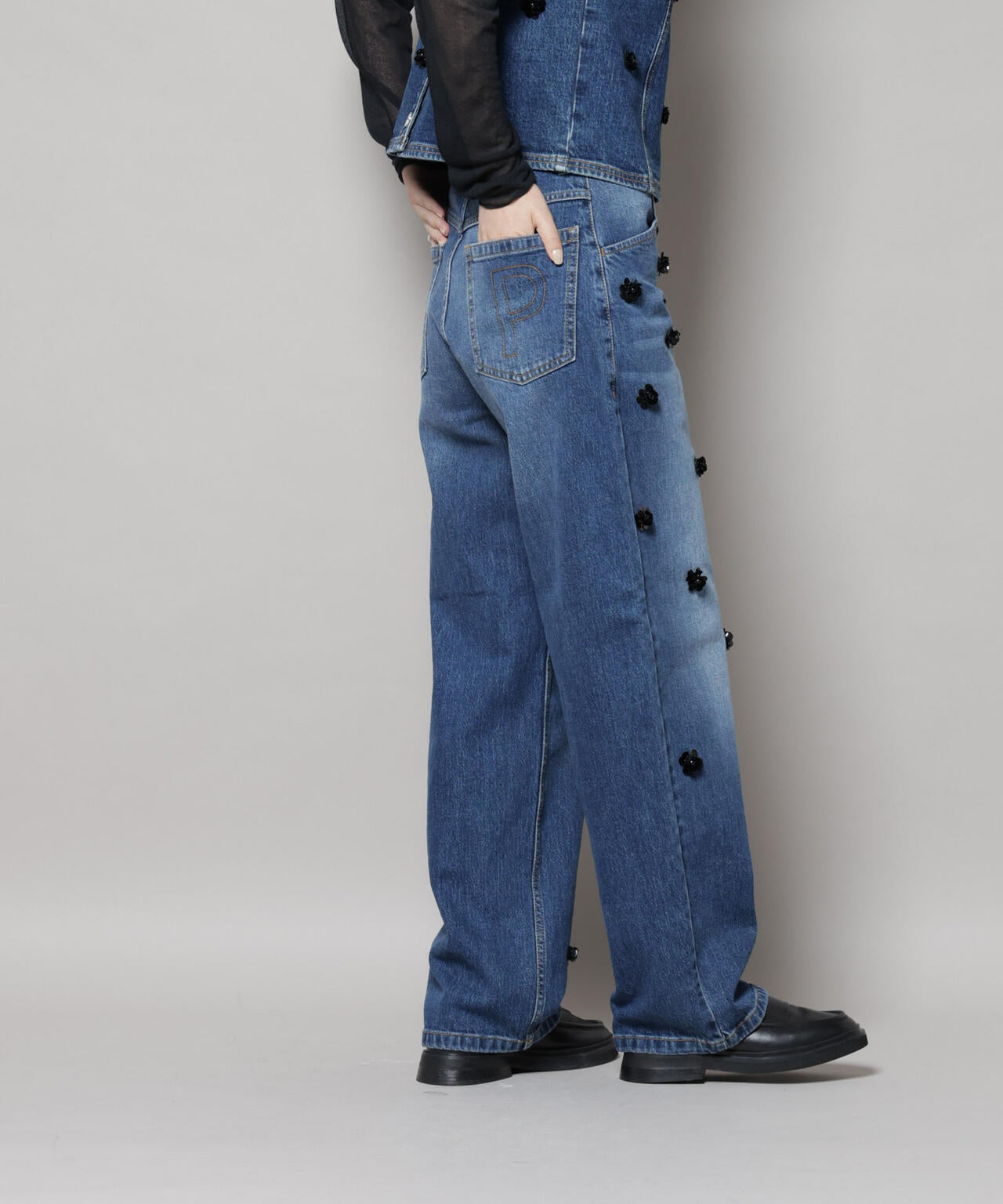 BAUM UND PFERDGARTEN/Fancy Denim パンツ(セットアップ可) 6715227046