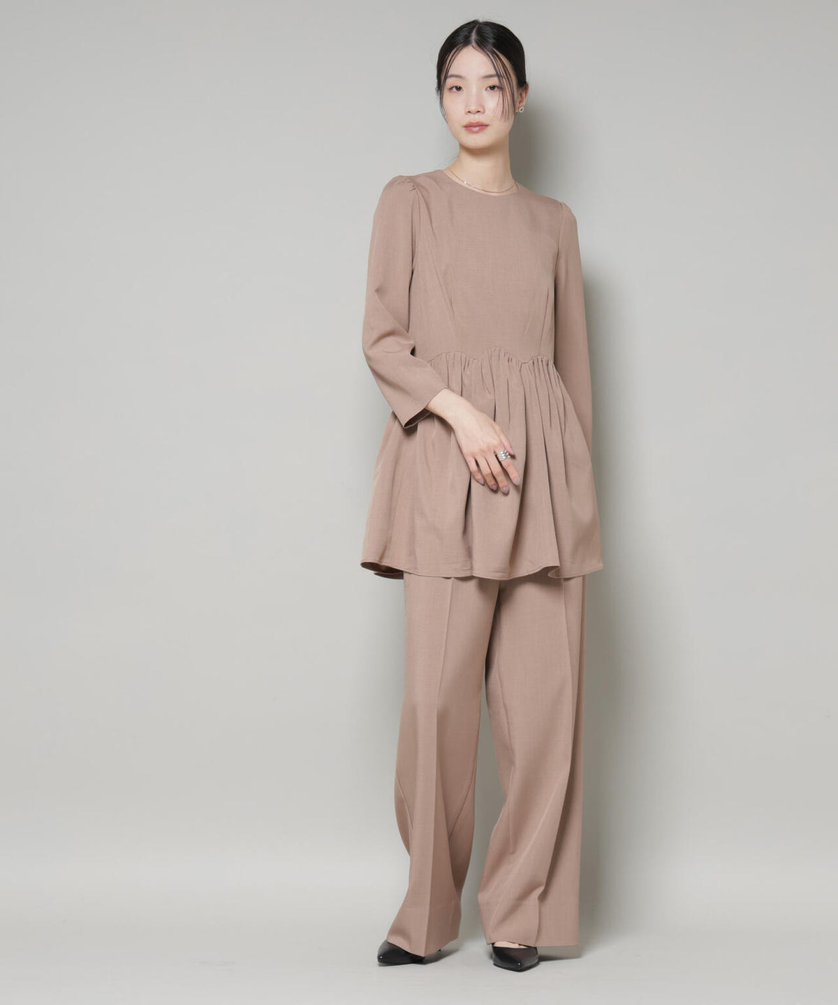 troisieme chaco/TWILL パンツ(セットアップ可) 6715227057