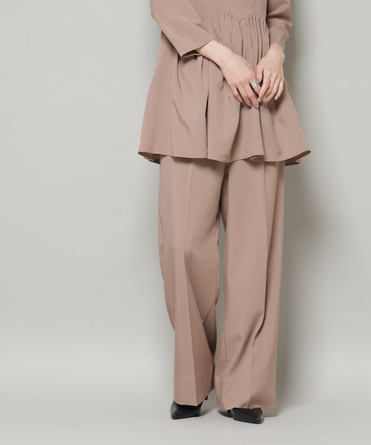 troisieme chaco/TWILL パンツ(セットアップ可) 6715227057