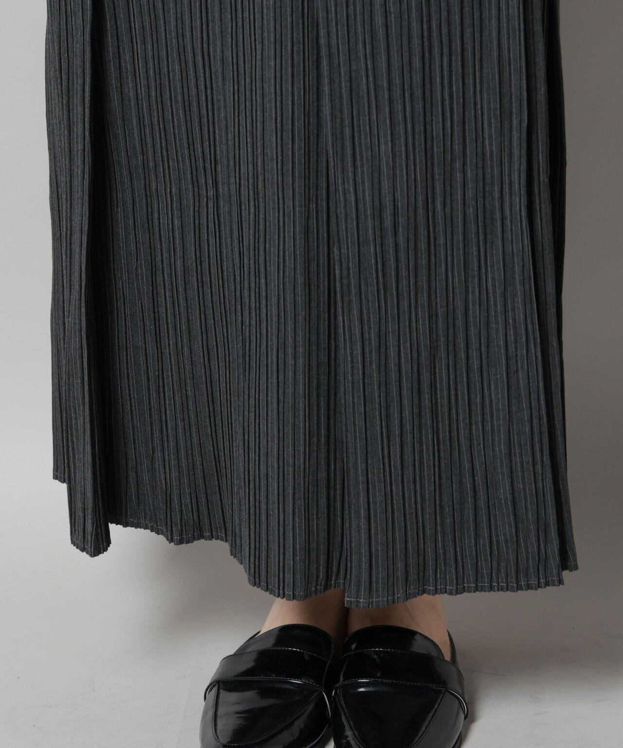 Gongdid Design/Pleated maxi skirt(セットアップ可) 6715230013