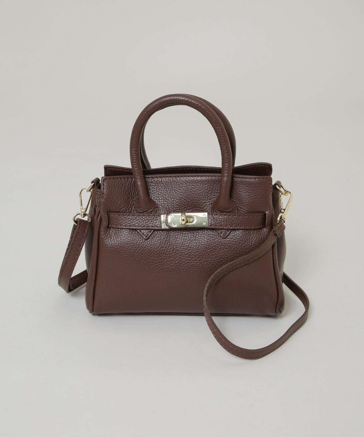 AULENTTI/ターンロックモチーフバッグ 6715232378