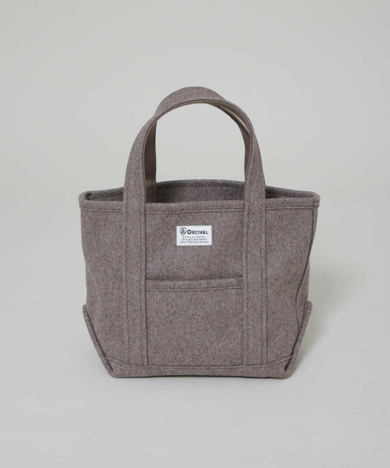 ORCIVAL/HEAVY MELTON TOTE BAG SMALL 6715232403
