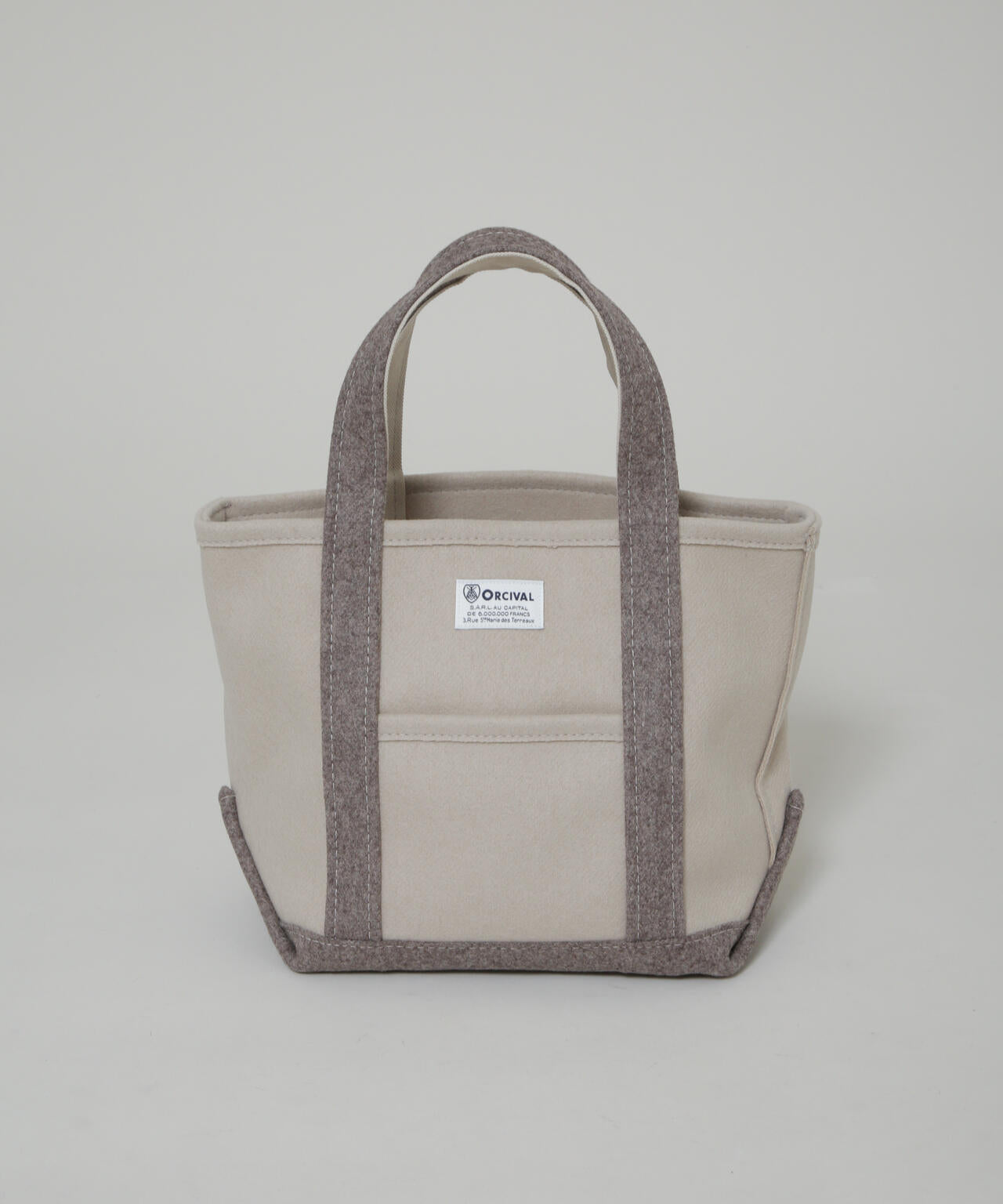 ORCIVAL/HEAVY MELTON TOTE BAG SMALL 6715232403